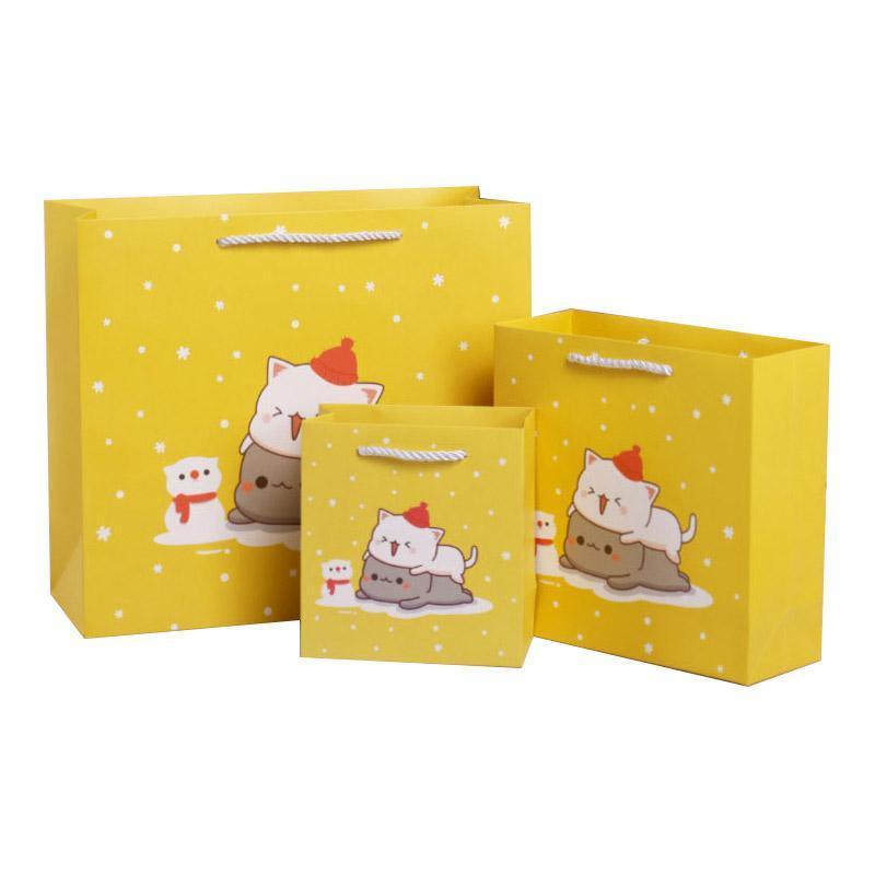 25x Creative Cartoon Animal Gift Bags Cute Birthday Party Favors Tote Paper Bags - Dinosaur-Paradise-25pcs-M - SuperSaverAU - view 8