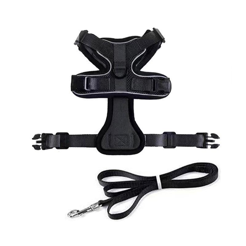 Premium Adjustable Pet Harness & Leash Set Reflective - XS