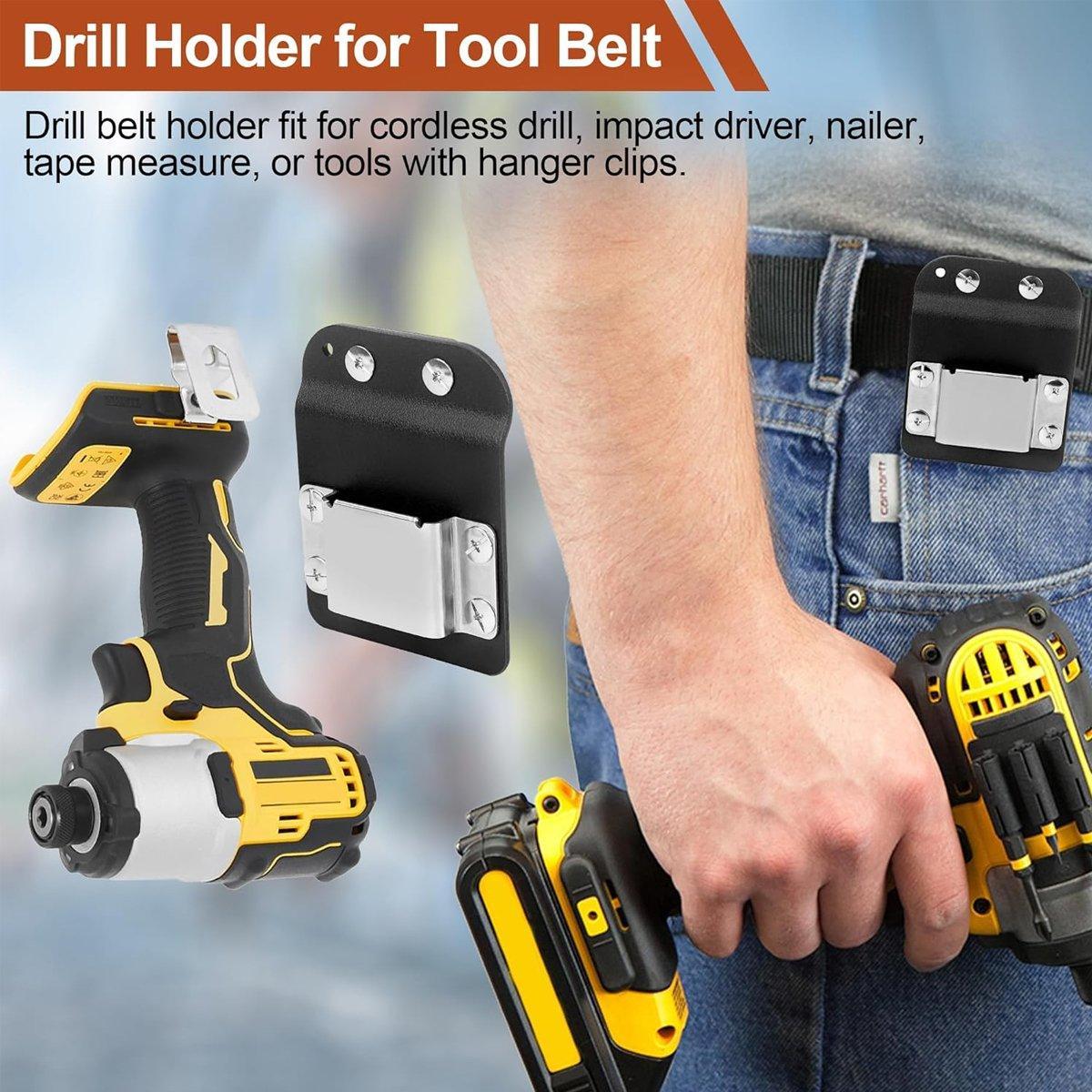 Electric Drill Belt Clip for Easy Tool Access - SuperSaverAU - view 4