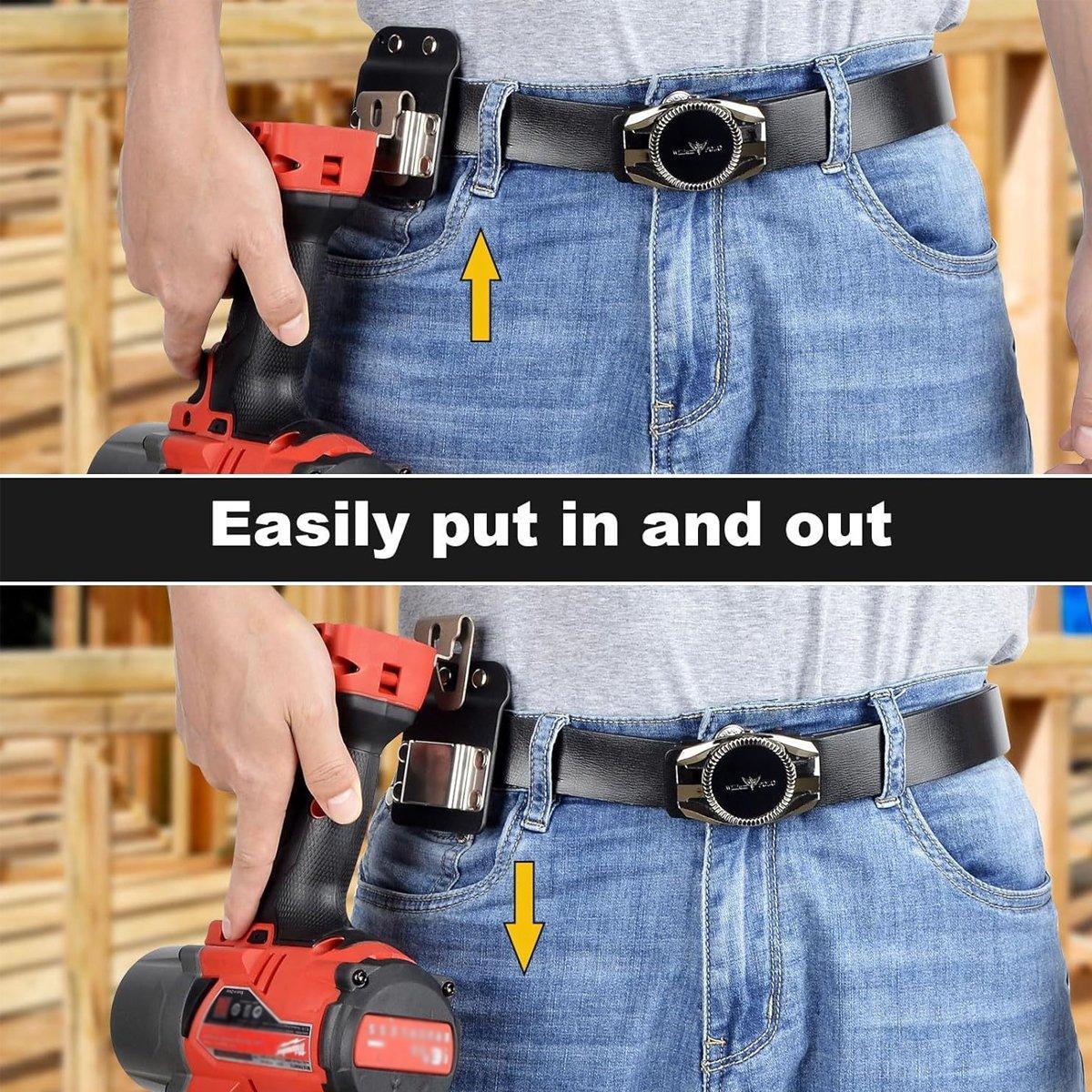 Electric Drill Belt Clip for Easy Tool Access - SuperSaverAU - view 5