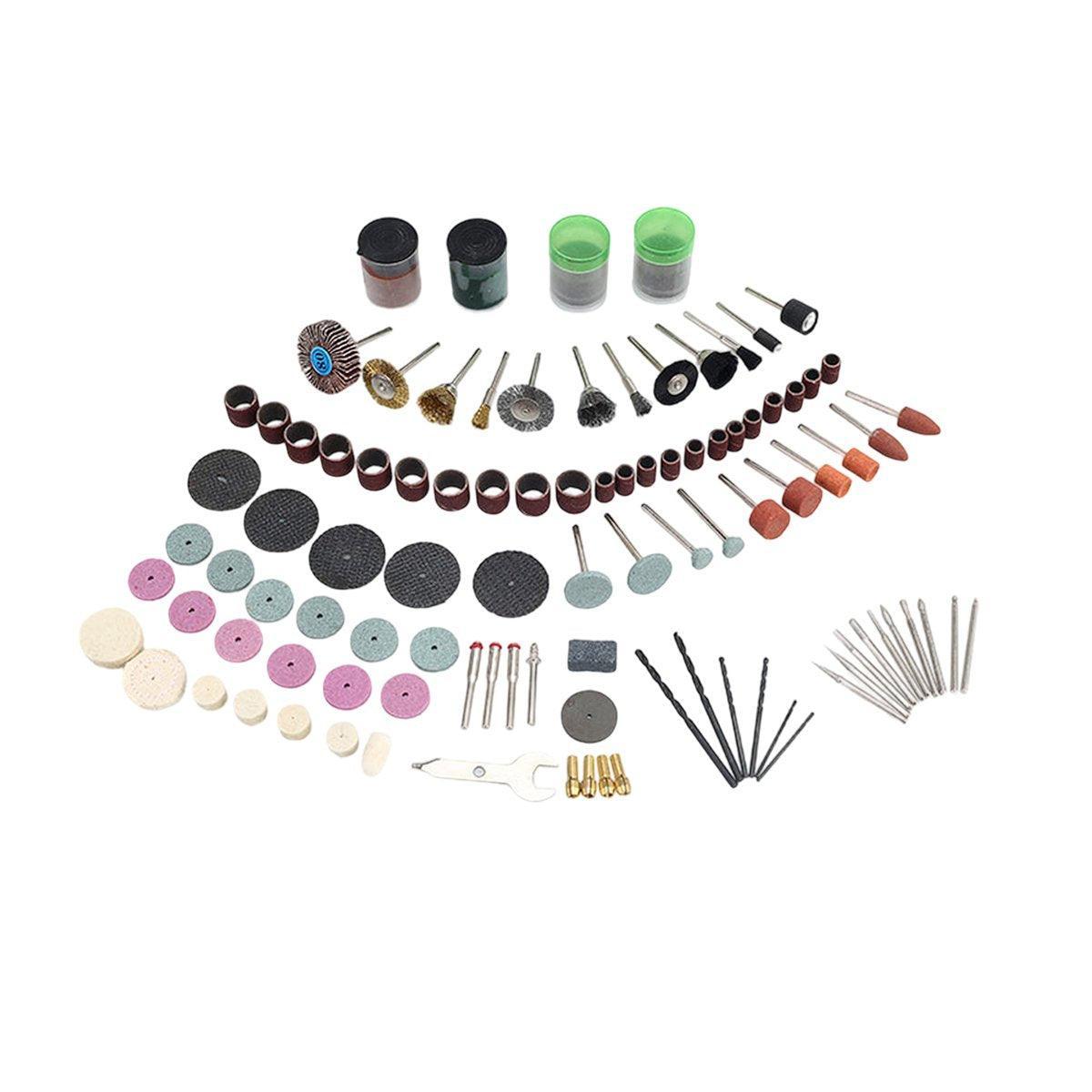 Premium Rotary Tool Accessory Set for Grinding & Polishing - 147 Pieces