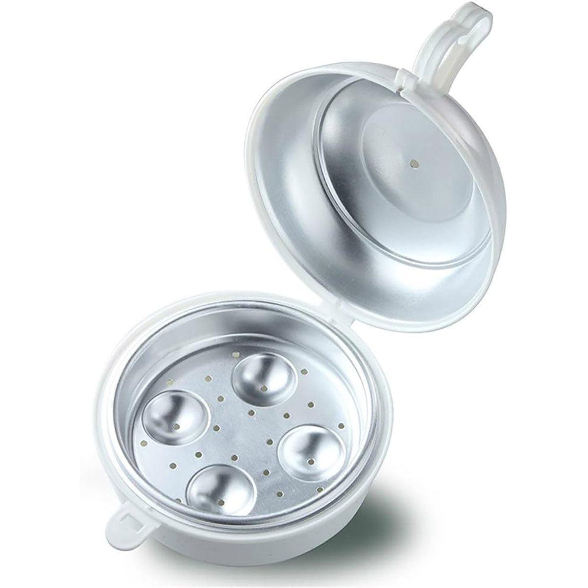 Premium Microwave 4 Egg Steamer Cooker with Chicken Design