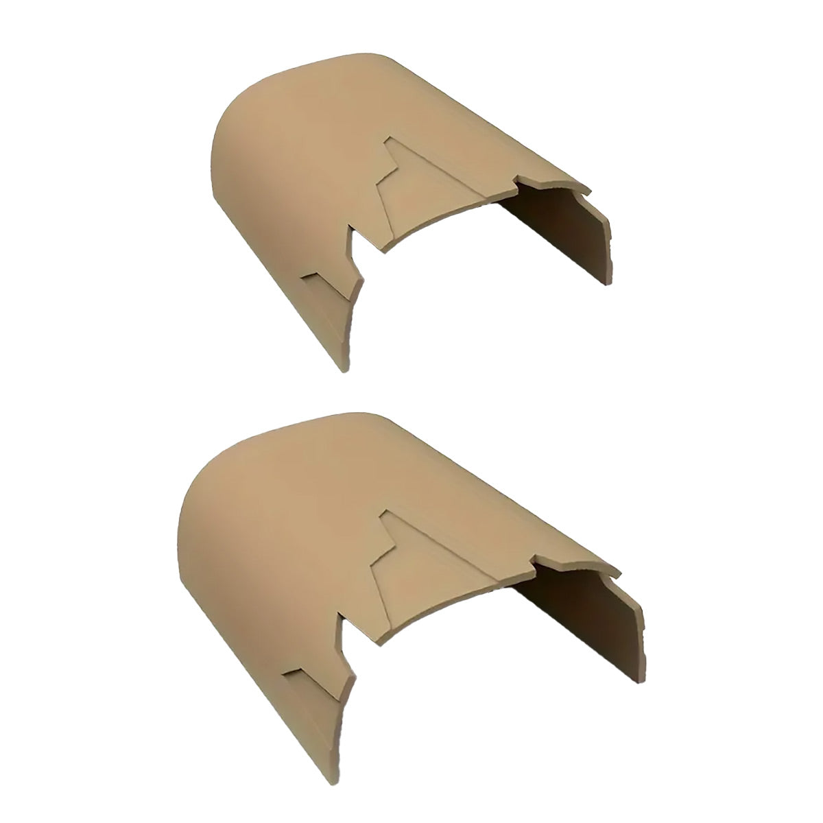 Premium Reptile Hideout Cave Tree Pattern Set - 2pcs
