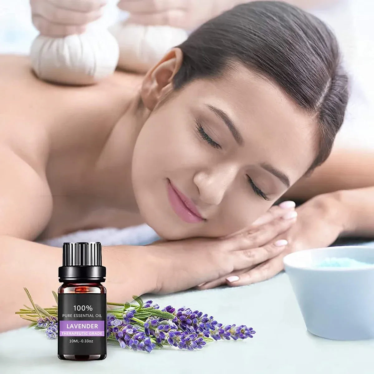 Premium 6 Piece Plant Essential Oil Set for Aromatherapy Diffusers