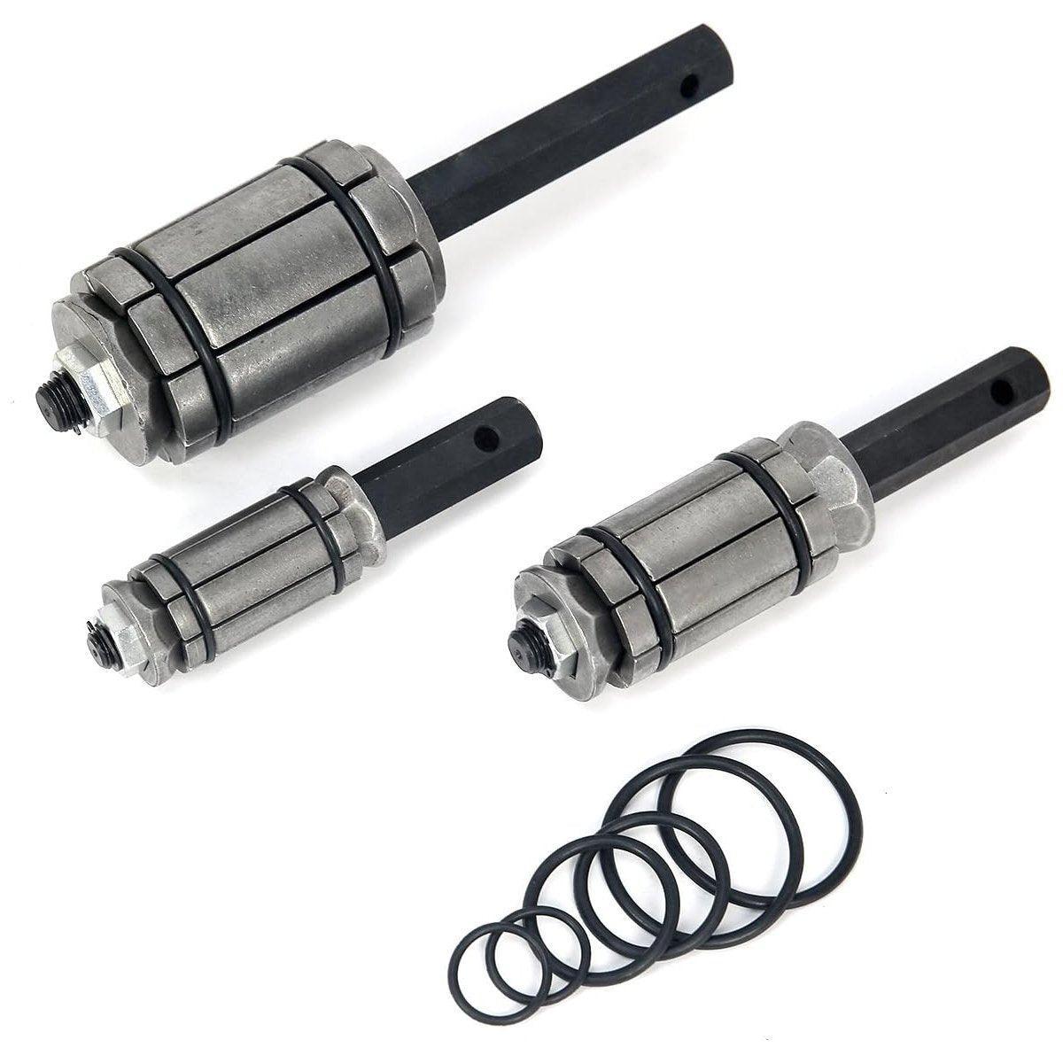 Premium 3 Piece Tail Pipe Expander Exhaust Muffler Spreader Set