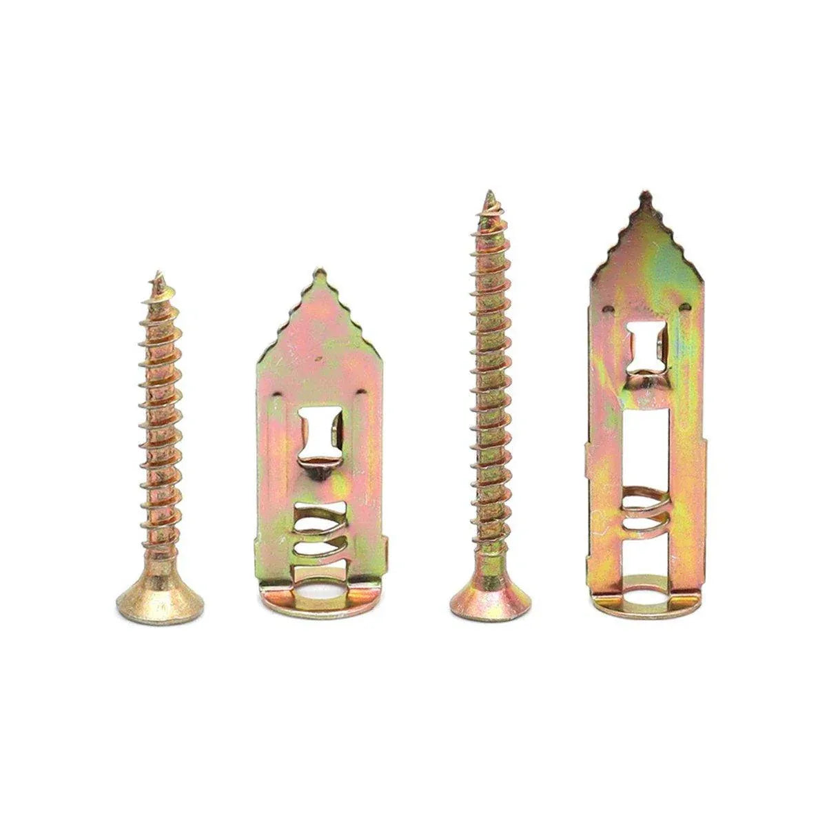 Premium Self-Drilling Drywall Anchors & Screws – 12 x 30mm, 100 Pack