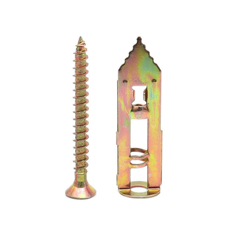 Premium Self-Drilling Drywall Anchors & Screws – 12 x 40mm, 100 Pack