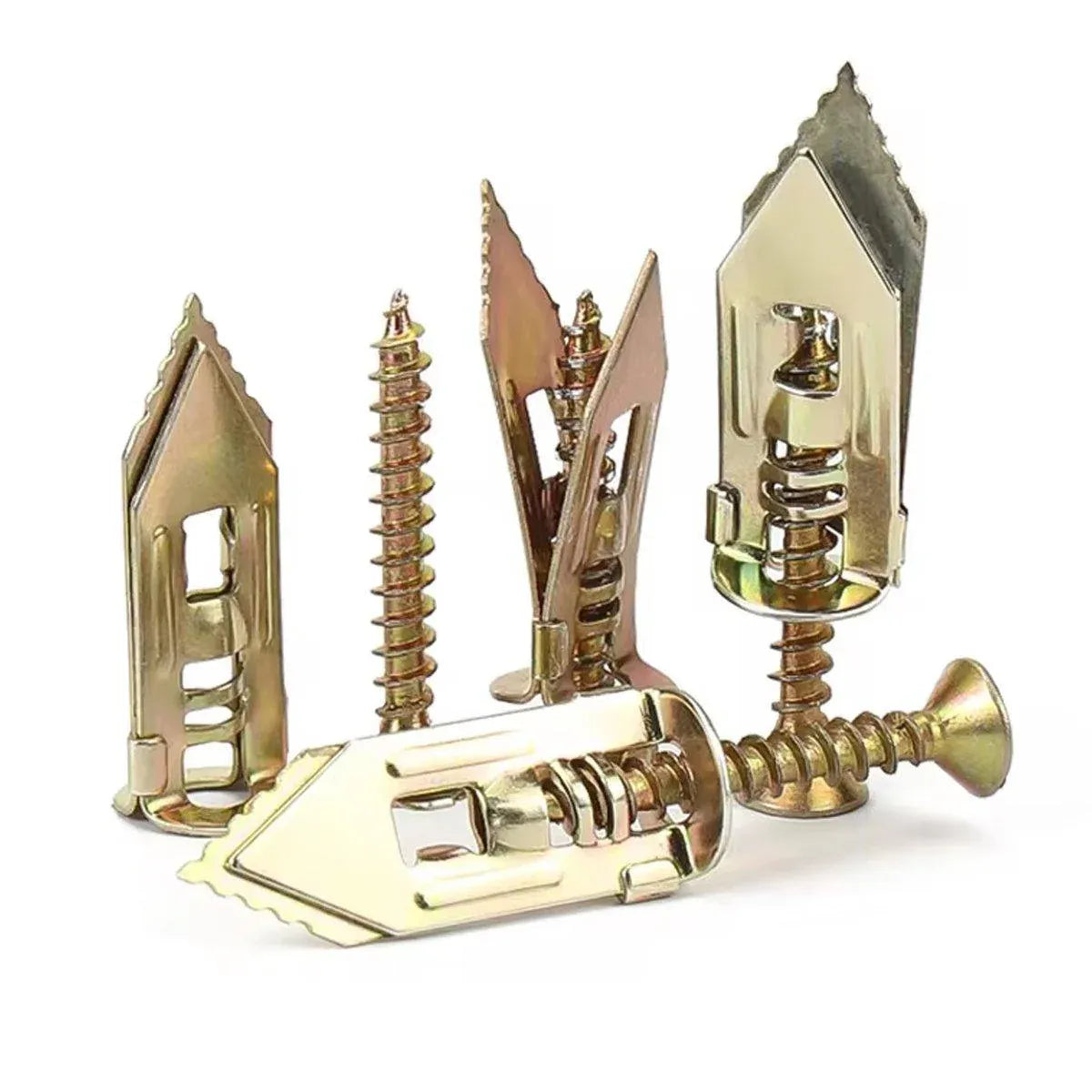 Premium Self-Drilling Drywall Anchors & Screws – 12 x 40mm, 100 Pack