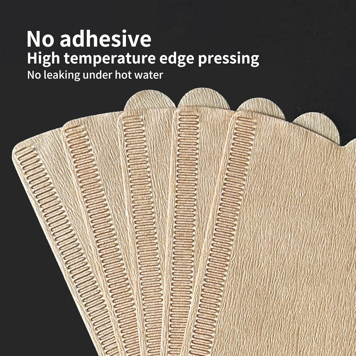 Premium V02 Coffee Filter Paper Drip Cone Filters 100 Pack