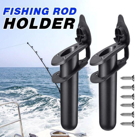 Premium Flush Mount Fishing Boat Rod Holders - 2pcs