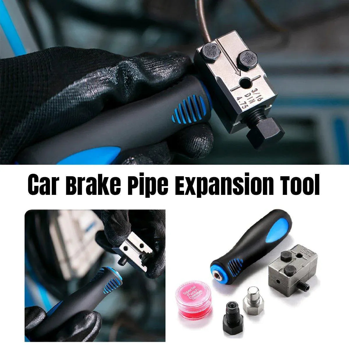 Premium Automotive Brake Pipe Flaring Tool Kit