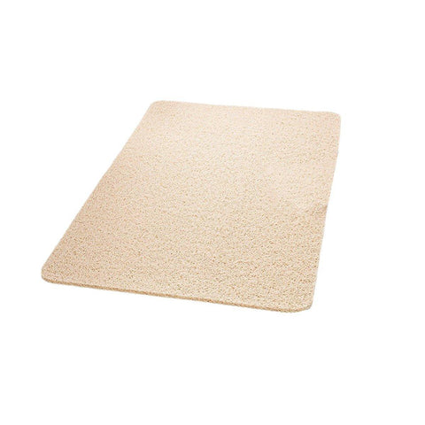 Premium Waterproof Non-Slip Bathroom Shower Mat – Cream 43 x 75cm
