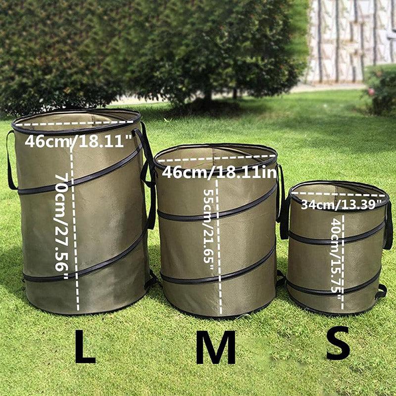 Premium Collapsible Garden Leaf Bin – Small