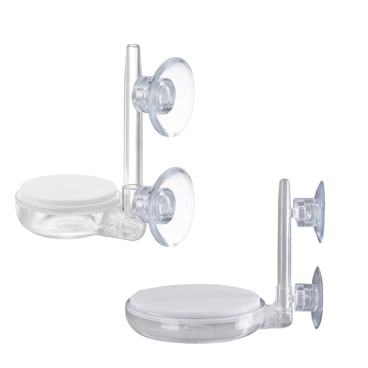 Premium 60mm Quiet Aquarium Bubble Stone Aerator Disc Transparent