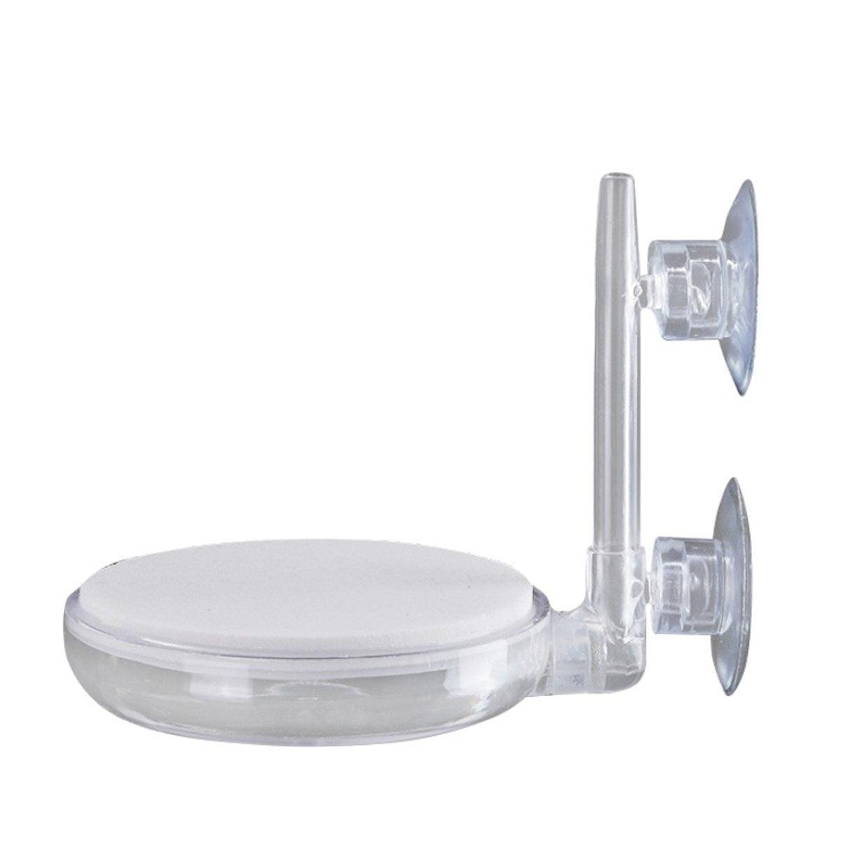 Premium 60mm Quiet Aquarium Bubble Stone Aerator Disc Transparent