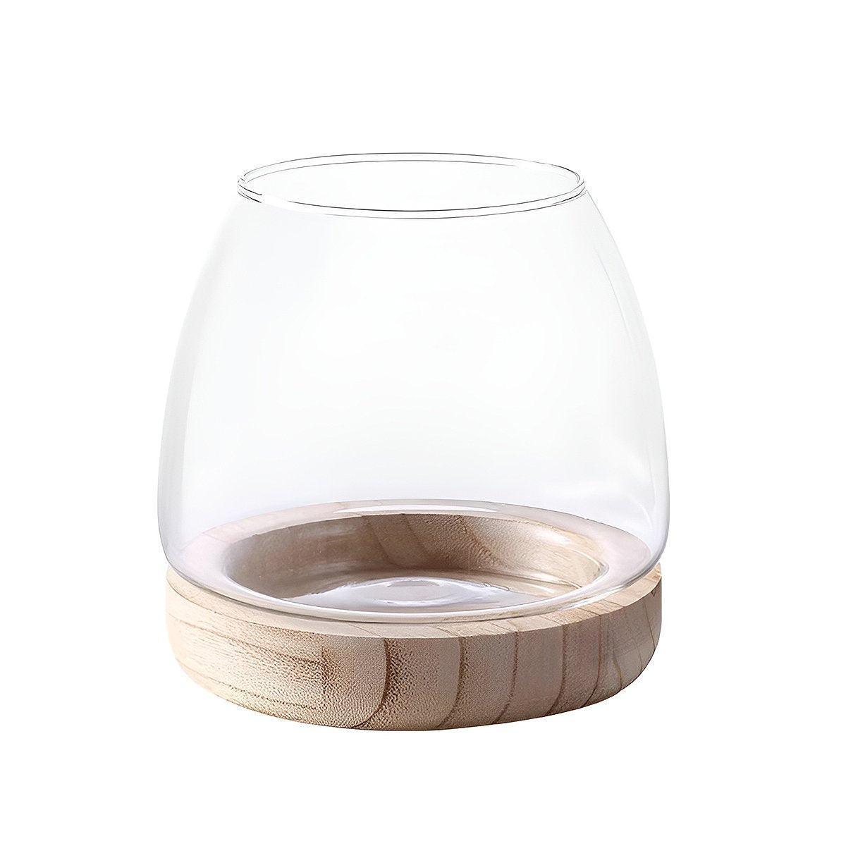 Premium Japanese Style Glass Vase Fish Tank – Large