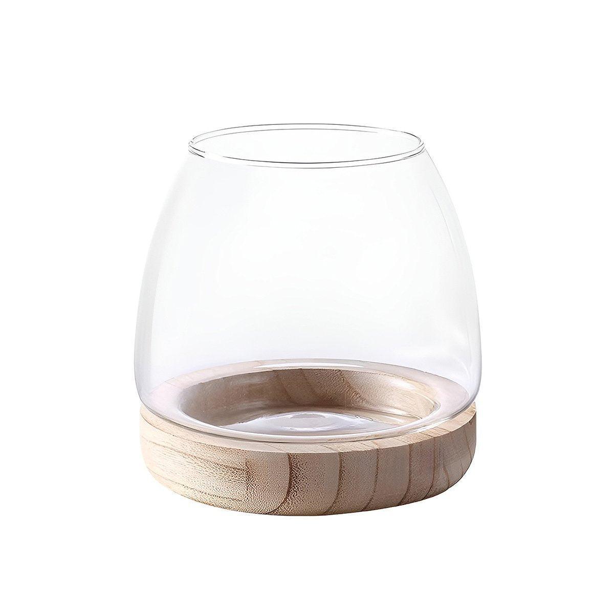 Premium Japanese Style Glass Vase Fish Tank – Large