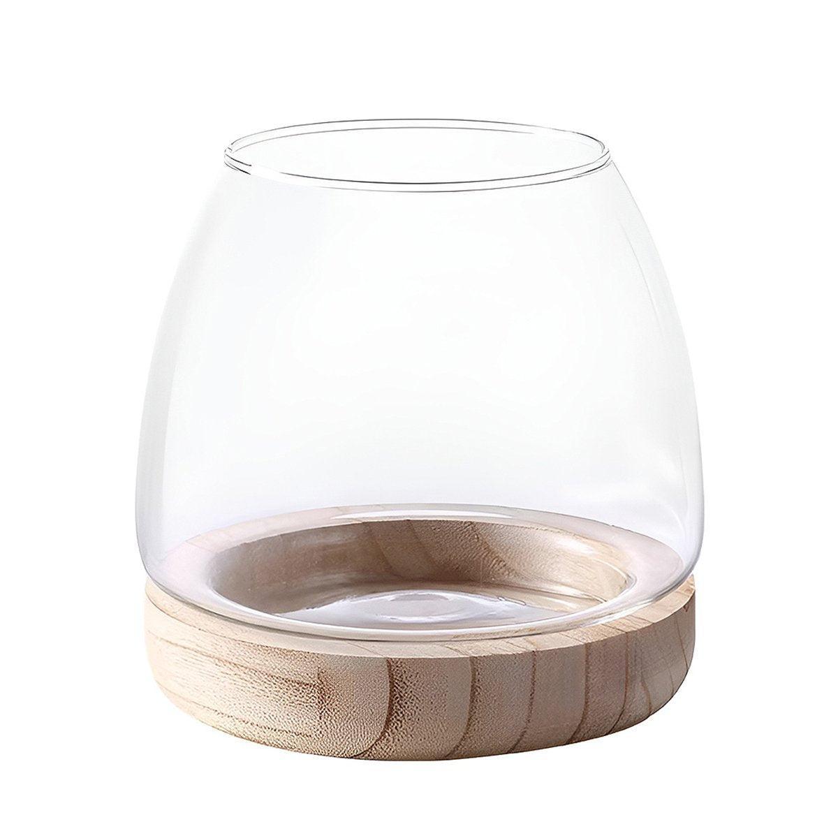 Premium Japanese Style Glass Vase Fish Tank – Large