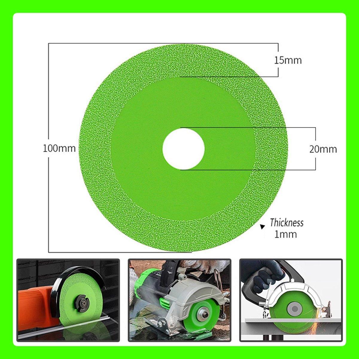 Premium 5 Piece Ultra Thin Diamond Cutting Disc Set - 100mm