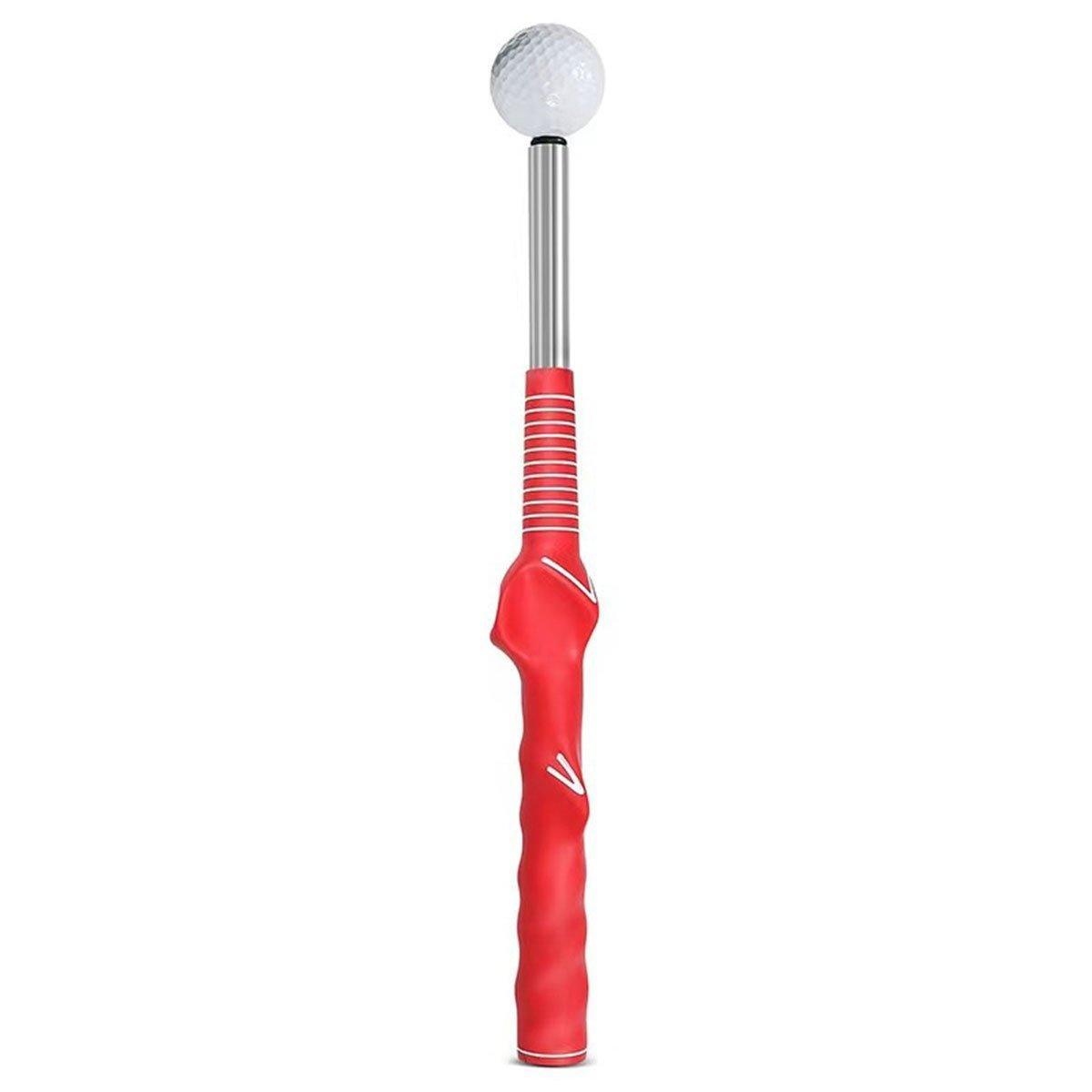 Red Golf Swing Trainer - Telescopic Impact Sound Aid Tool - SuperSaverAU - view 7