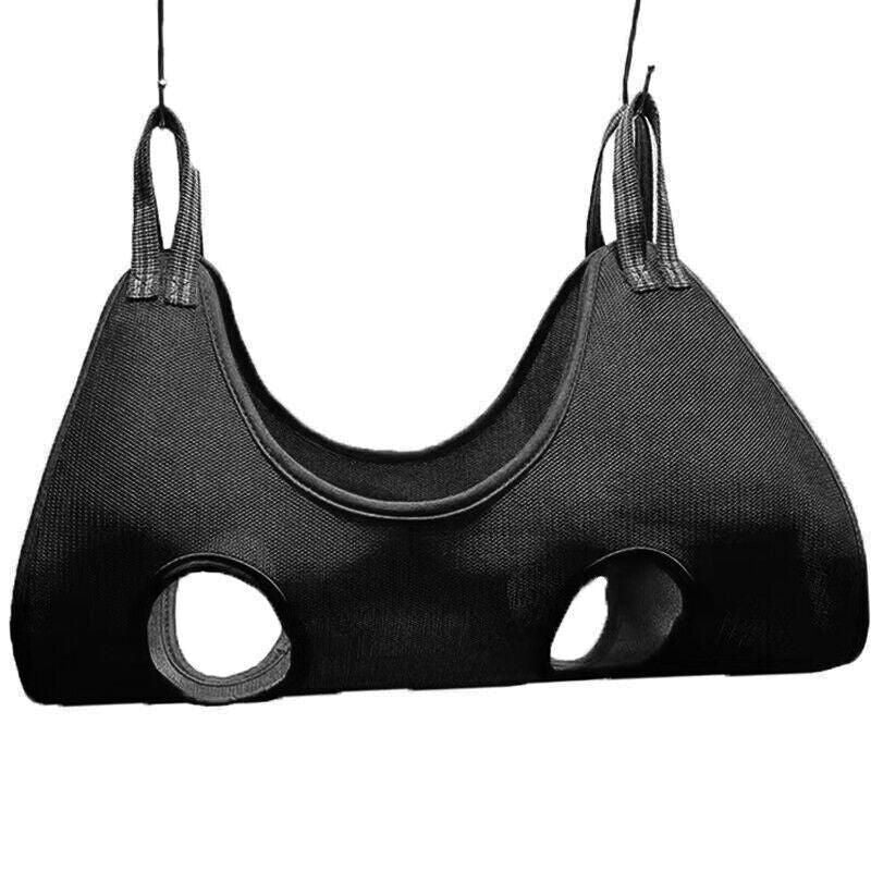 Premium Pet Grooming Hammock Restraint Bag - Black L