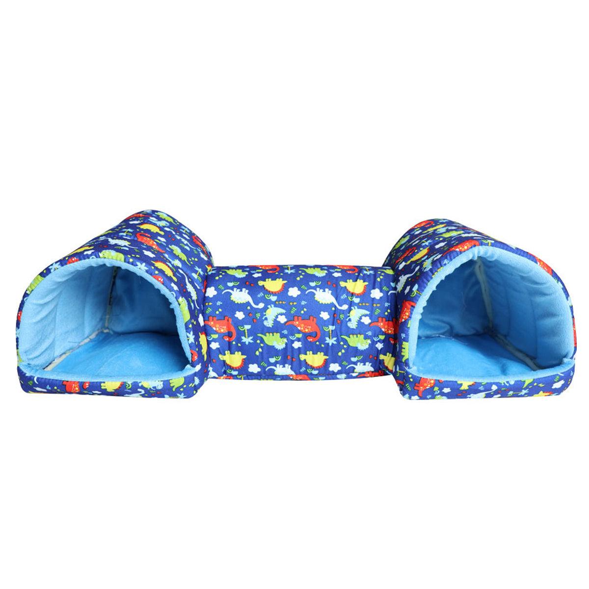 Small Pet Nest House Cotton Tunnel for Hamsters - 54cm, Pink, Cozy & Durable - SuperSaverAU - view 6