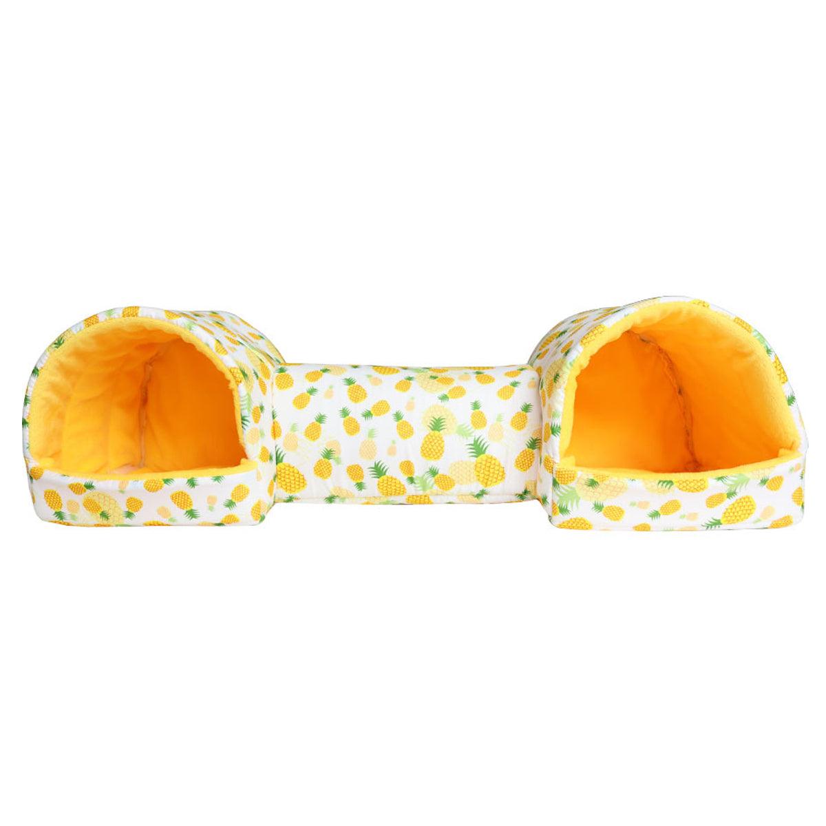 Small Pet Nest House Cotton Tunnel for Hamsters - 54cm, Pink, Cozy & Durable - SuperSaverAU - view 7