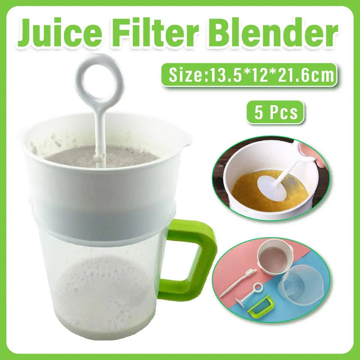 Premium Soya Milk Strainer Filters – 80 Mesh 5 Pack