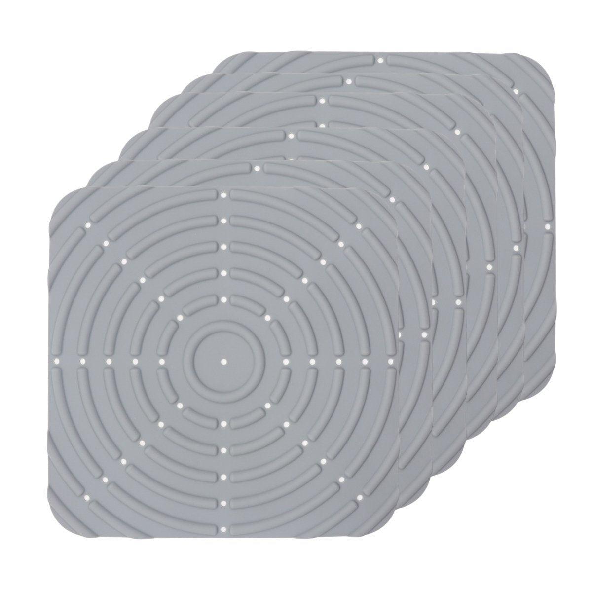 Premium Washable Silicone Chicken Nesting Box Bedding Mats - Black 2pcs