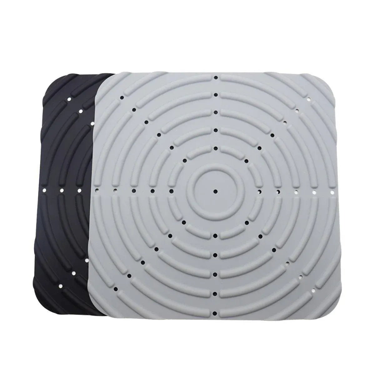 Premium Washable Silicone Chicken Nesting Box Bedding Mats - Grey 2pcs