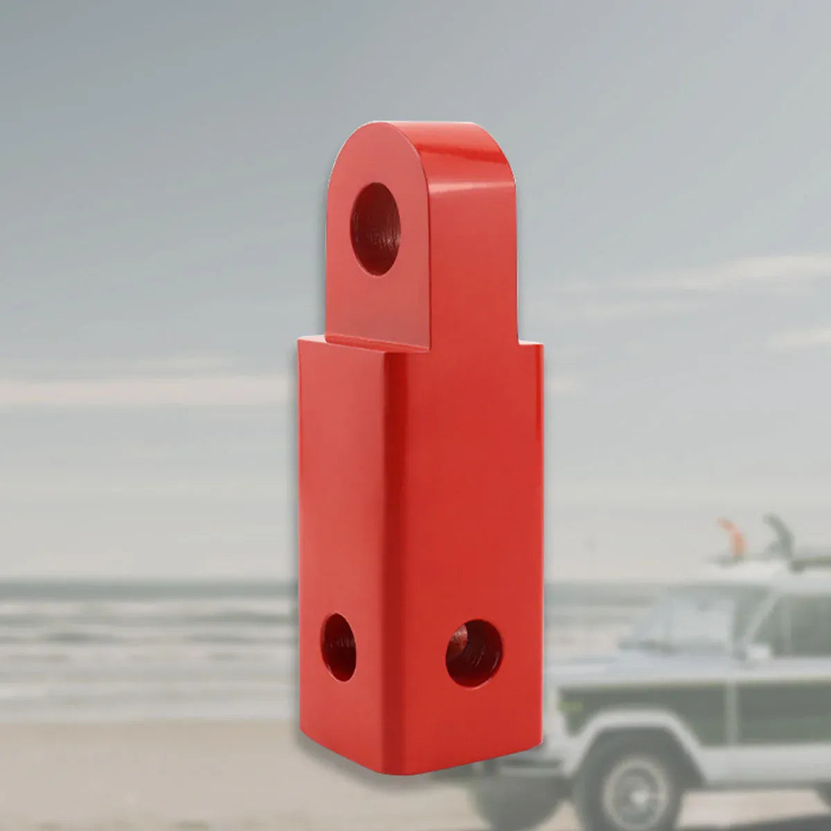 Premium Red Off Road Tow Hook Hitch Receiver Shackle