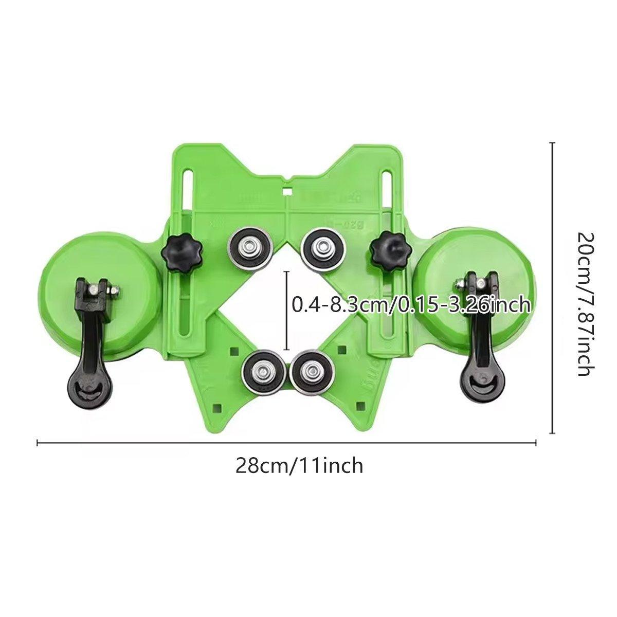Premium Glass Tile Positioning Tool with Suction Cup Guide