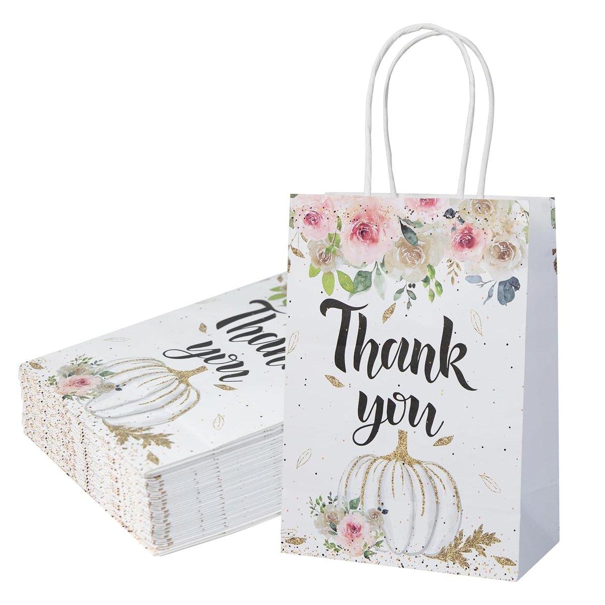30pcs Printed Gift Bags Holiday Packaging Tote Gift Bags for Christmas Party - SuperSaverAU - view 2