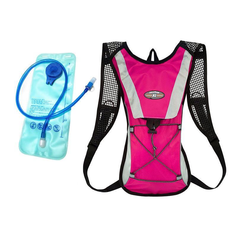 Premium 2L Hydration Pack Backpack Black with Water Bladder for Hiking Cycling
