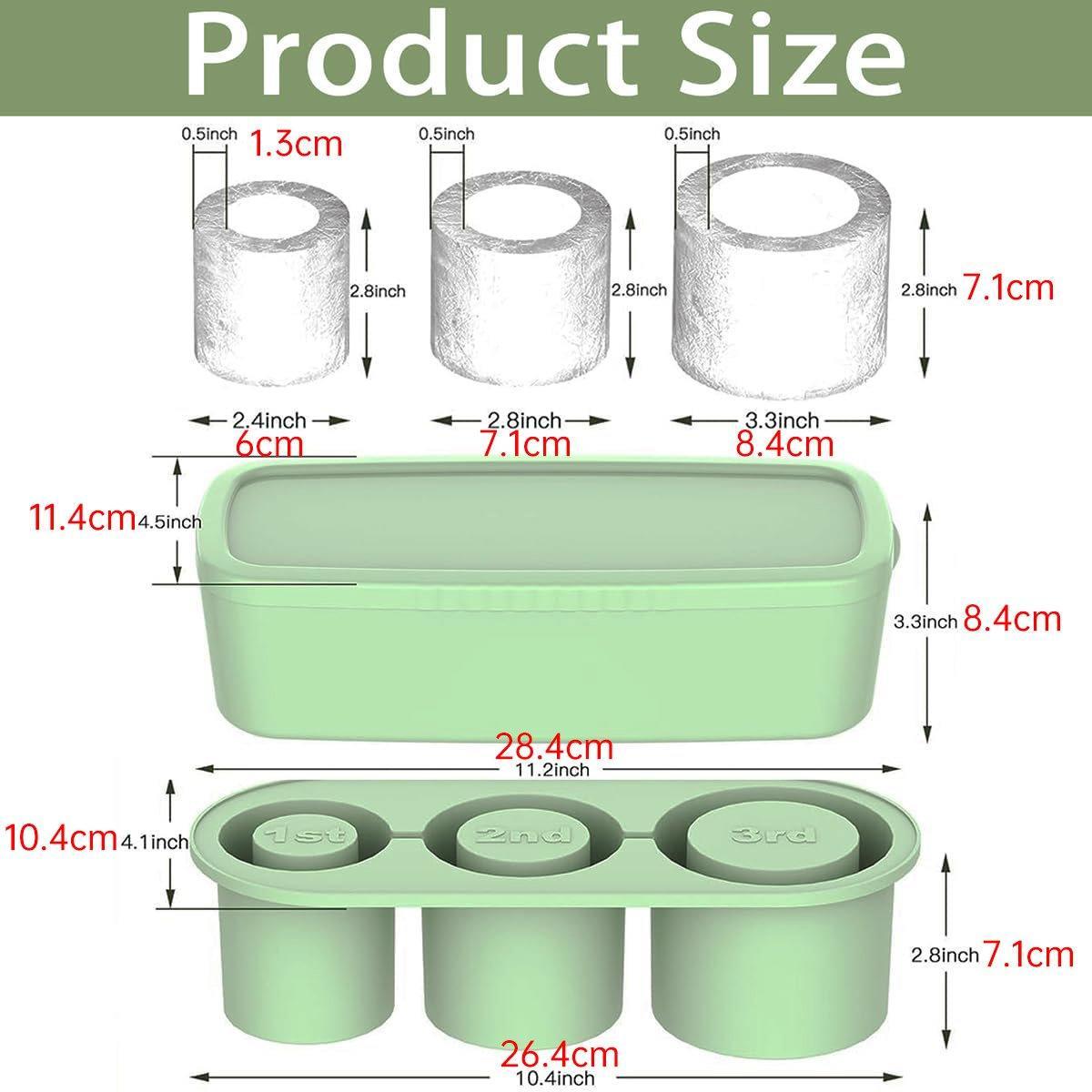 Premium Silicone Ice Cube Tray with Lid – Coffee for Tumblers