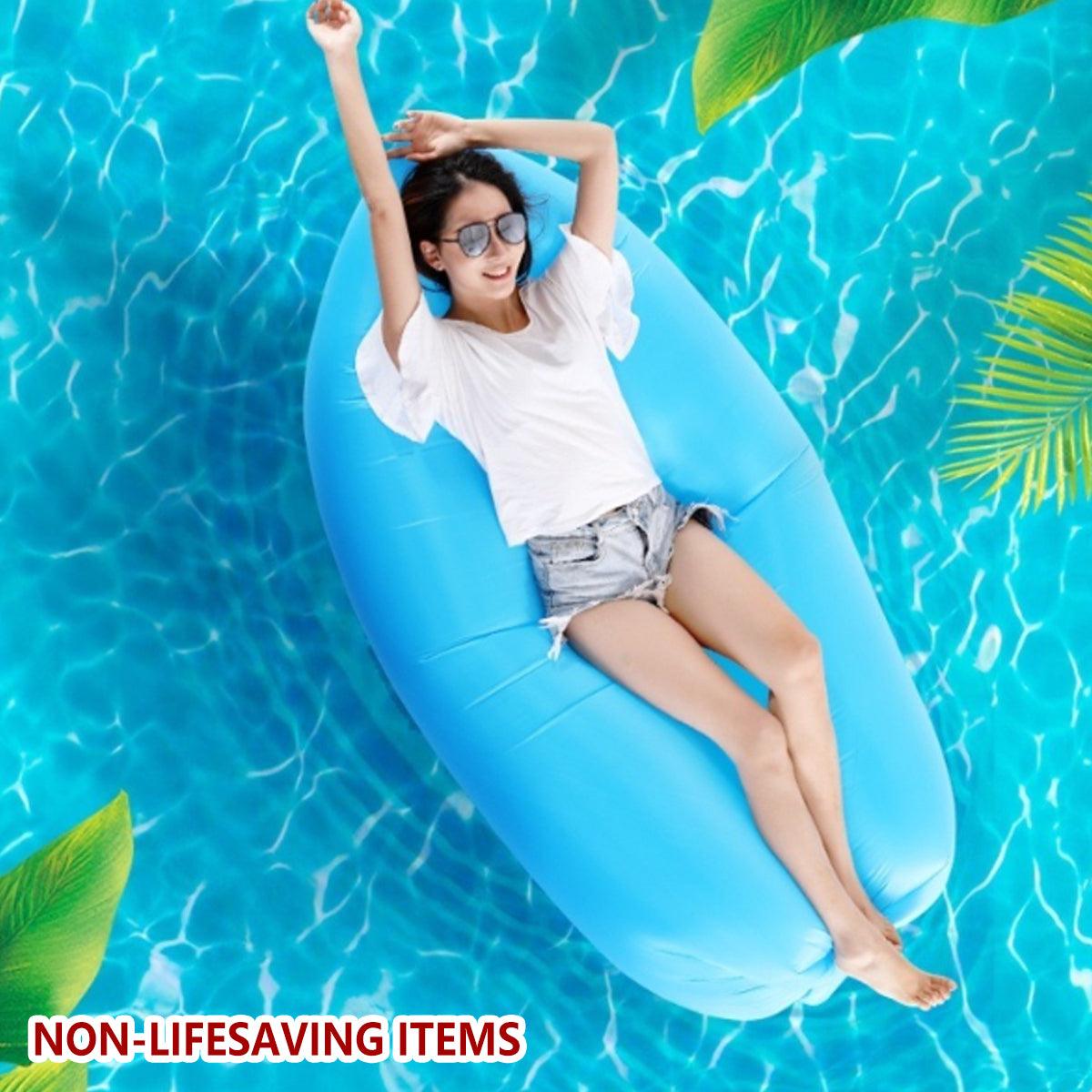 Premium Inflatable Air Sofa Bed - Green