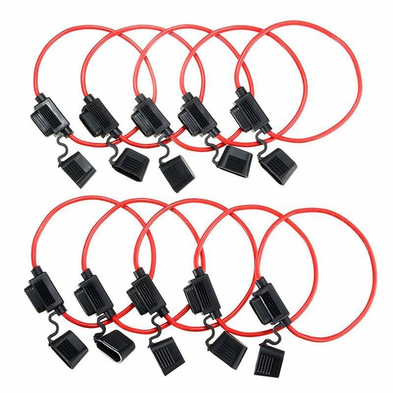 10-Pack 12V 40A Waterproof Blade Inline Fuse Holders - SuperSaverAU - view 3
