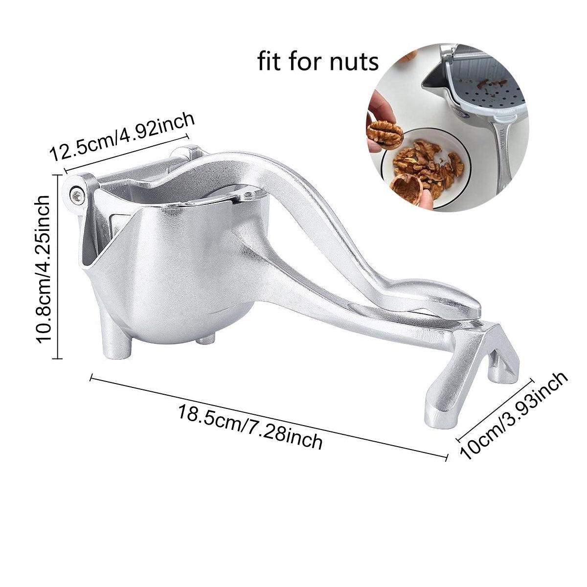 Premium Aluminium Alloy Manual Juicer – with Removable Liner