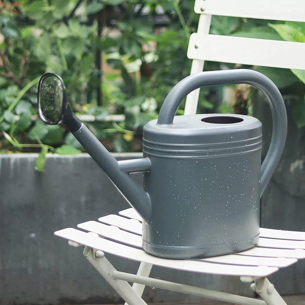 Premium 3L Retro Long Spout Watering Can – Grey
