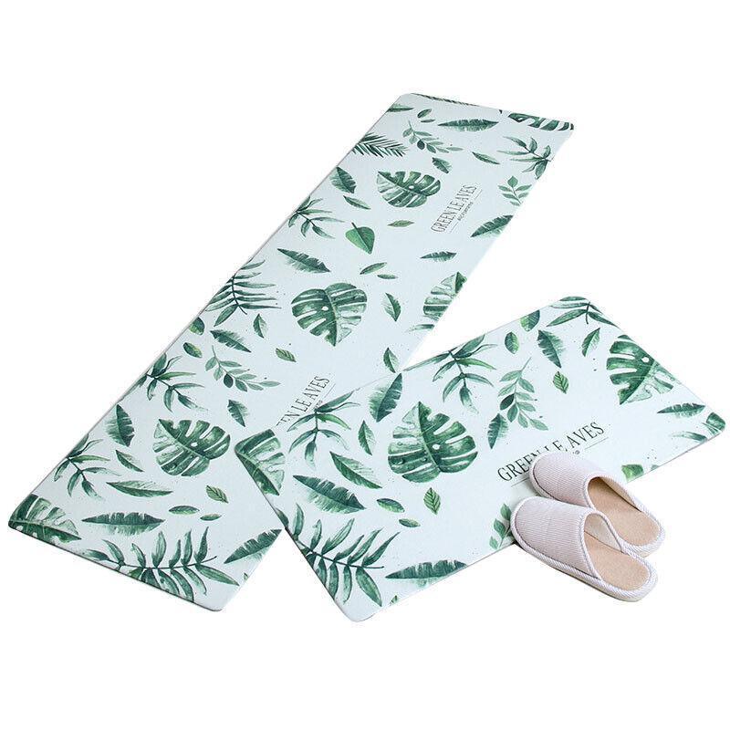 45x180cm Kitchen Mat Non-Slip Waterproof Pvc Floor Rug Carpet Anti-Oil Easy Clean - Kitchen - SuperSaverAU - view 3