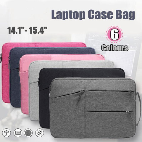 MacBook Air/Pro 14.1”-15.4” Laptop Sleeve - Rose Red - SuperSaverAU - view 1