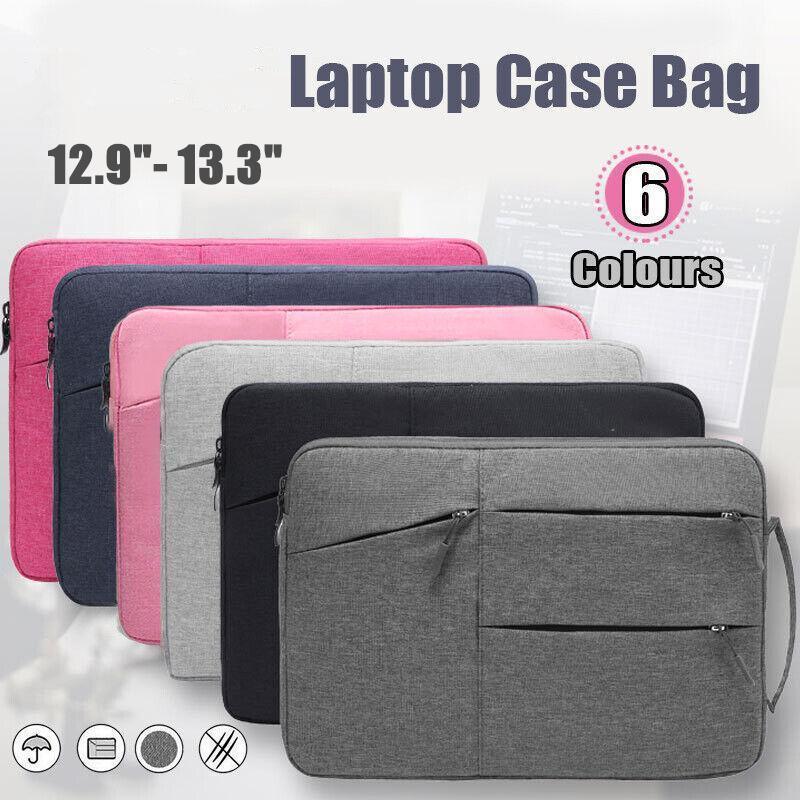 Dark Grey Laptop Sleeve for MacBook Air/Pro - 12.9”-13.3” Water Repellent - SuperSaverAU - view 1