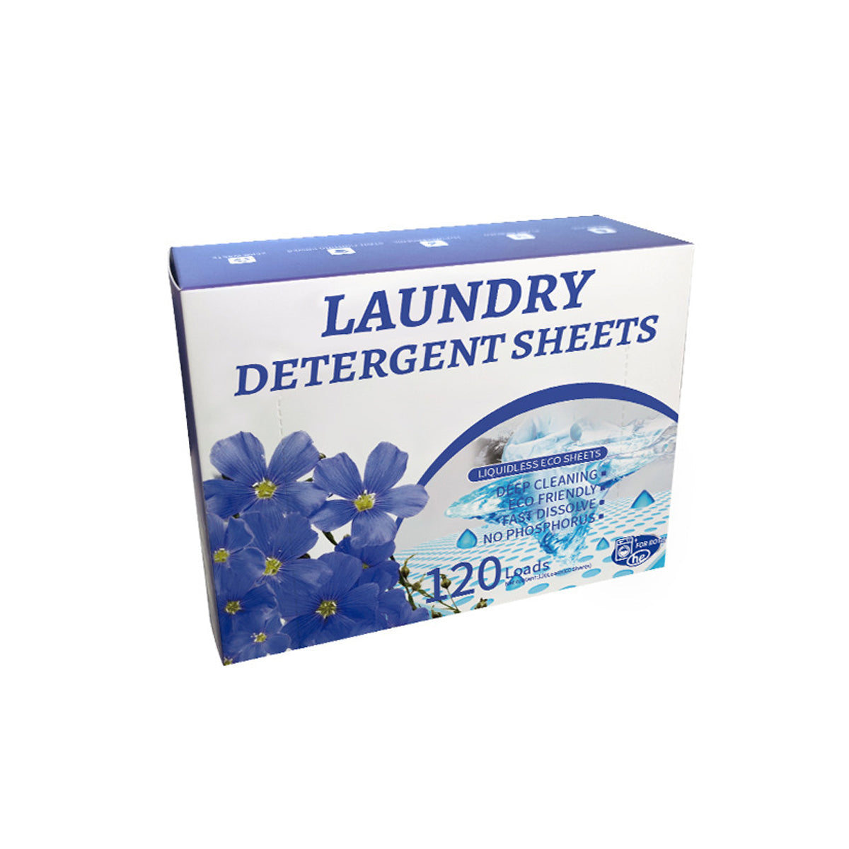 Premium Concentrated Laundry Tablets – Flax 120 Pack
