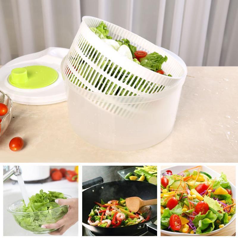 Premium 3L Salad Spinner – with Vegetable Washer Bowl