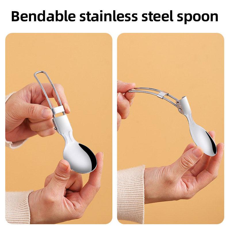 3pcs Insulated Soup Cup Set 9.6×19.5cm with Folding Spoon & Storage Bag - SuperSaverAU - view 4