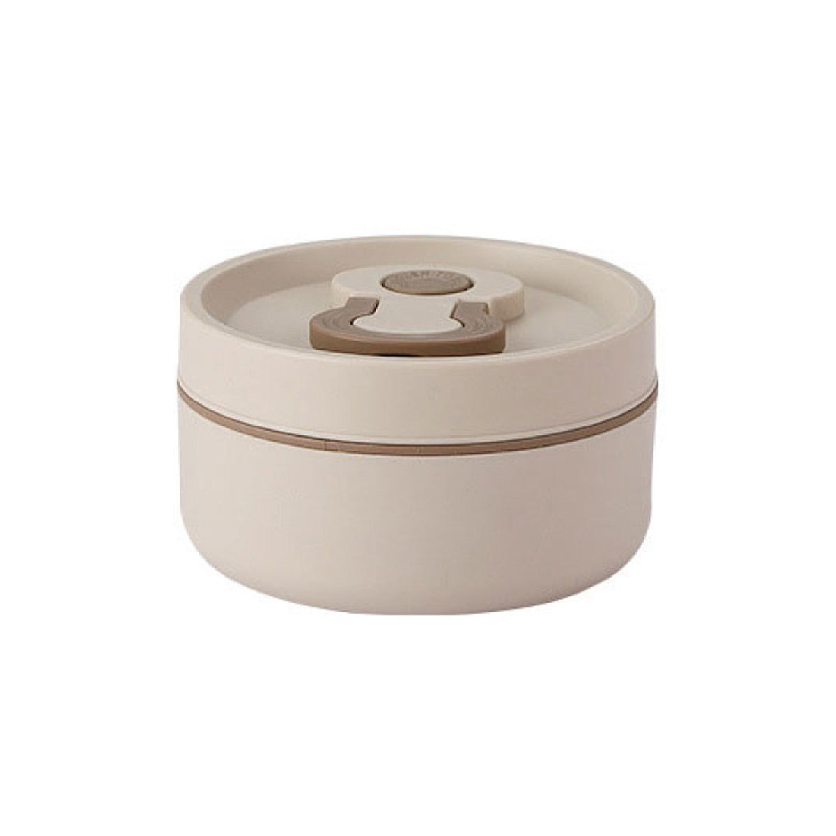 Premium Insulated Stainless Steel Lunch Container – Beige 350ml