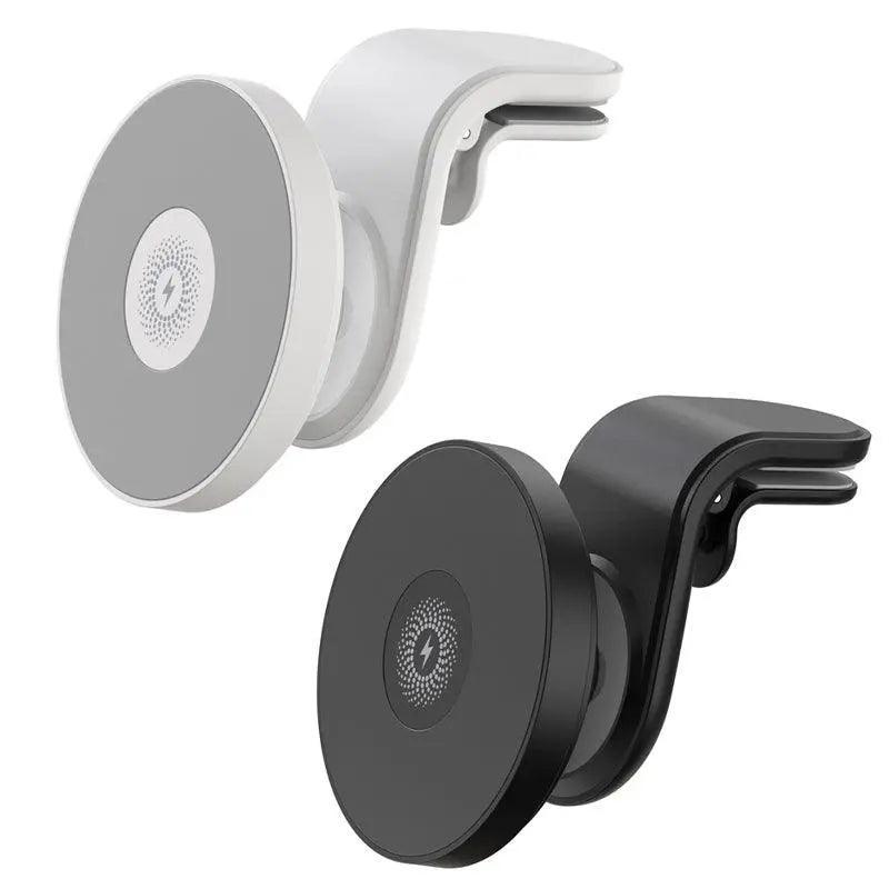 Wireless 15W Magnetic Car Mount Charger for iPhone 13/12 - White - SuperSaverAU - view 2