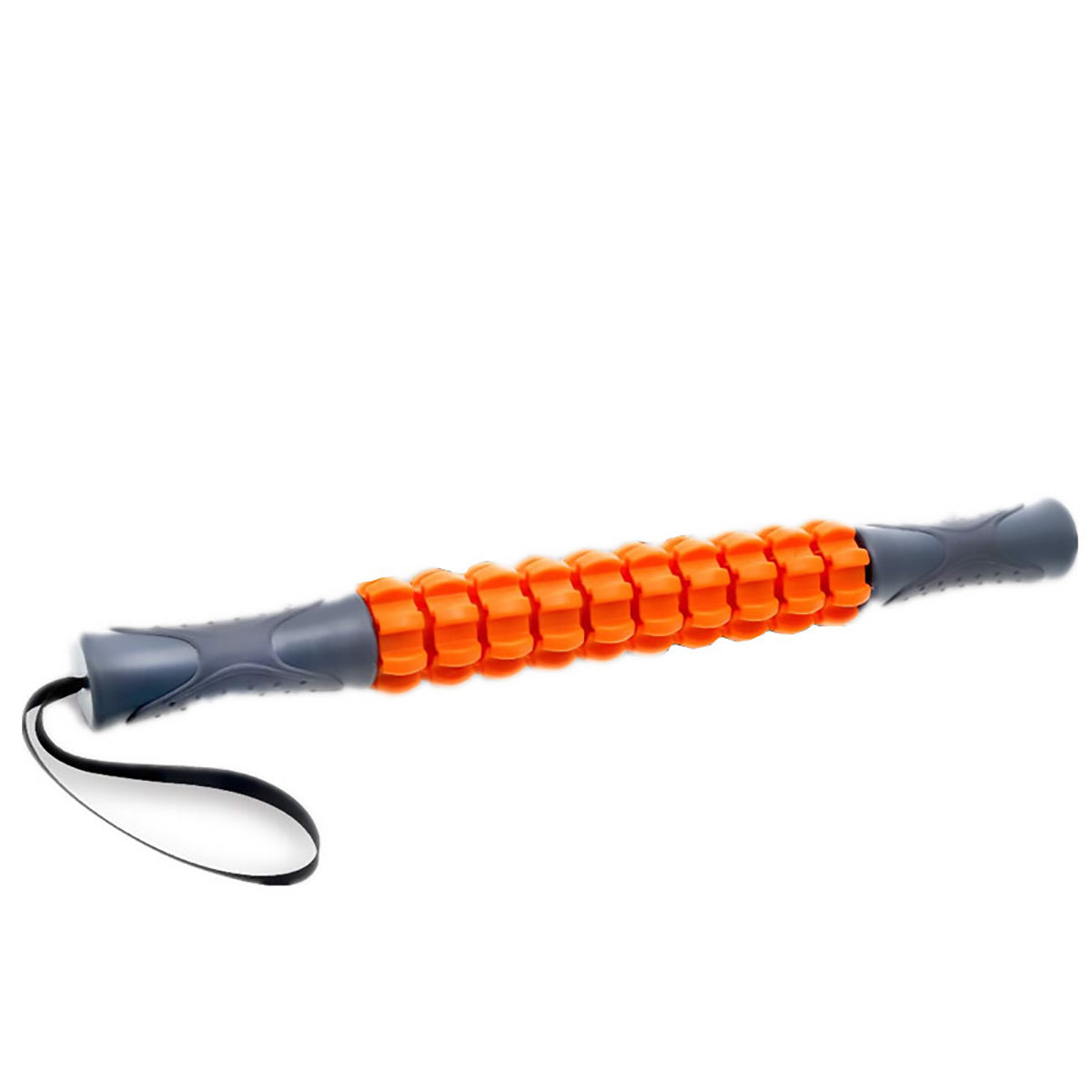 Premium Muscle Roller Stick with Gear-Shaped Roller & Anti-Slip Handles - Green