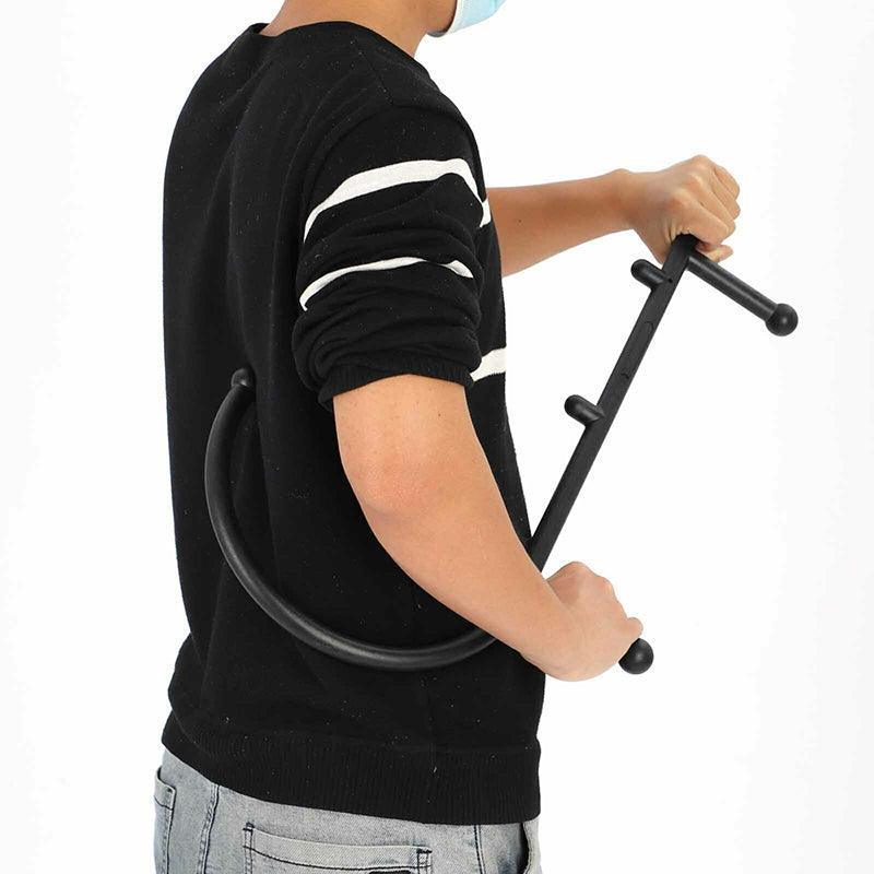 S Shaped Self Massage Tool - Trigger Point Handles for Back & Body Relaxation - SuperSaverAU - view 4