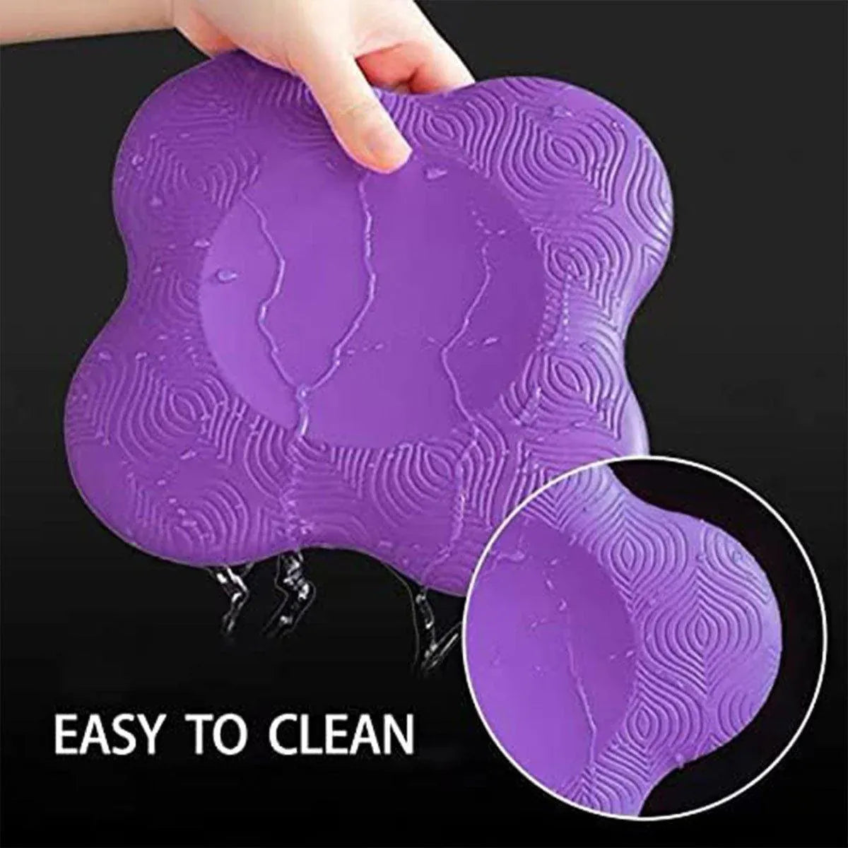 Premium High Density EVA Yoga Kneeling Mat Knee Cushion Set 20cm - Pink, 2pcs